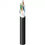 Belden Category 5e OSP -kaapeli, 4 paria, 24 AWG, 1000 ft (305 m), musta
