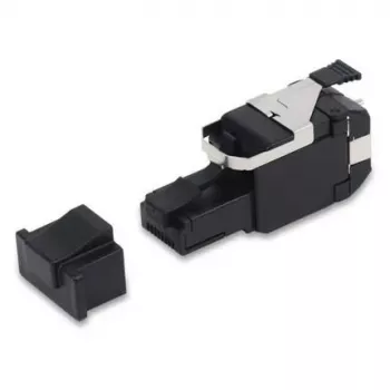 Belden RVAFPUBK-B24 REVConnect 10GX UTP kenttäliitettävä RJ45-liitin, kategoria 6A, musta