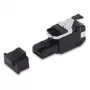 Belden RVAFPUBK-B24 REVConnect 10GX UTP kenttäliitettävä RJ45-liitin, kategoria 6A, musta
