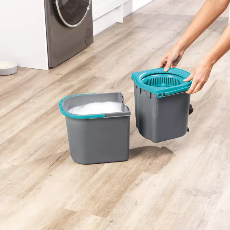 Beldray LA00000006UFEU7 antibakteerinen kaksiosainen pyörivä moppi ja vaihtopää
