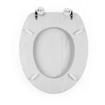 Beldray LA00000073WHTEU7 puinen wc-istuimen kansi - soft-close, valkoinen, soikea