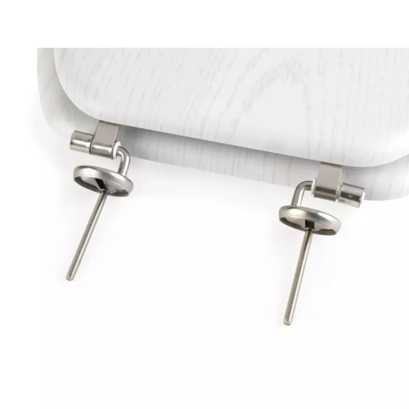 Beldray LA00000073WHTEU7 puinen wc-istuimen kansi - soft-close, valkoinen, soikea
