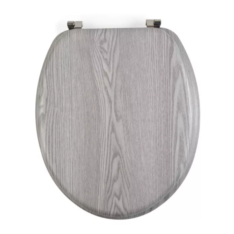 Beldray LA00000074GRYPEU7 puinen wc-istuimen kansi - soft-close, harmaa, soikea
