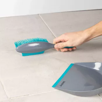 Beldray LA034191UFPEU7 Anti-bac Pet Plus+ kumipäinen kihveli ja harja -sarja