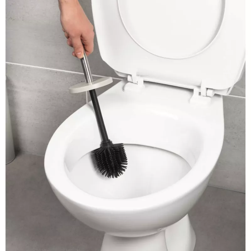 Beldray LA036034GRYPEU7 antibakteerinen silikonipäinen wc-harja, harmaa