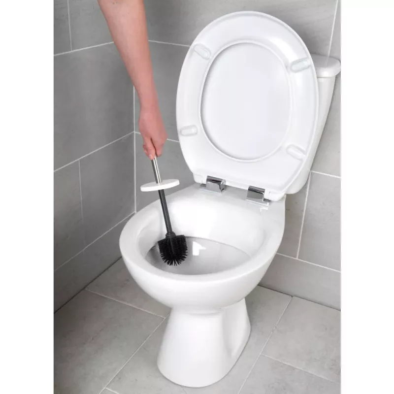 Beldray LA036034WPEU7 Anti-bac silikonipäinen wc-harja, valkoinen