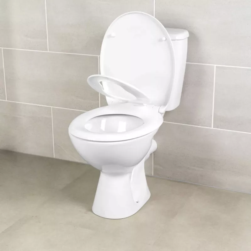 Beldray LA037185EU7 Anti-bac perhe-wc-istuin, valkoinen