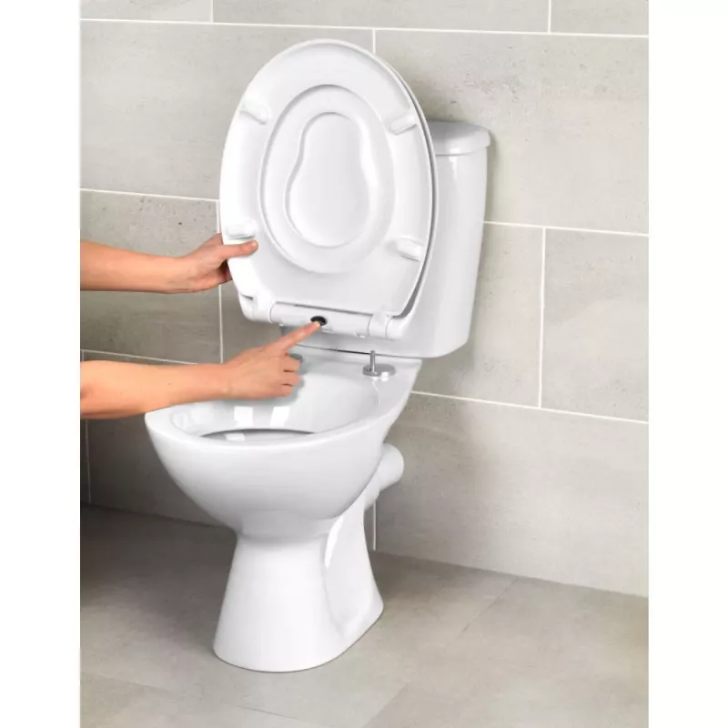 Beldray LA037185EU7 Anti-bac perhe-wc-istuin, valkoinen