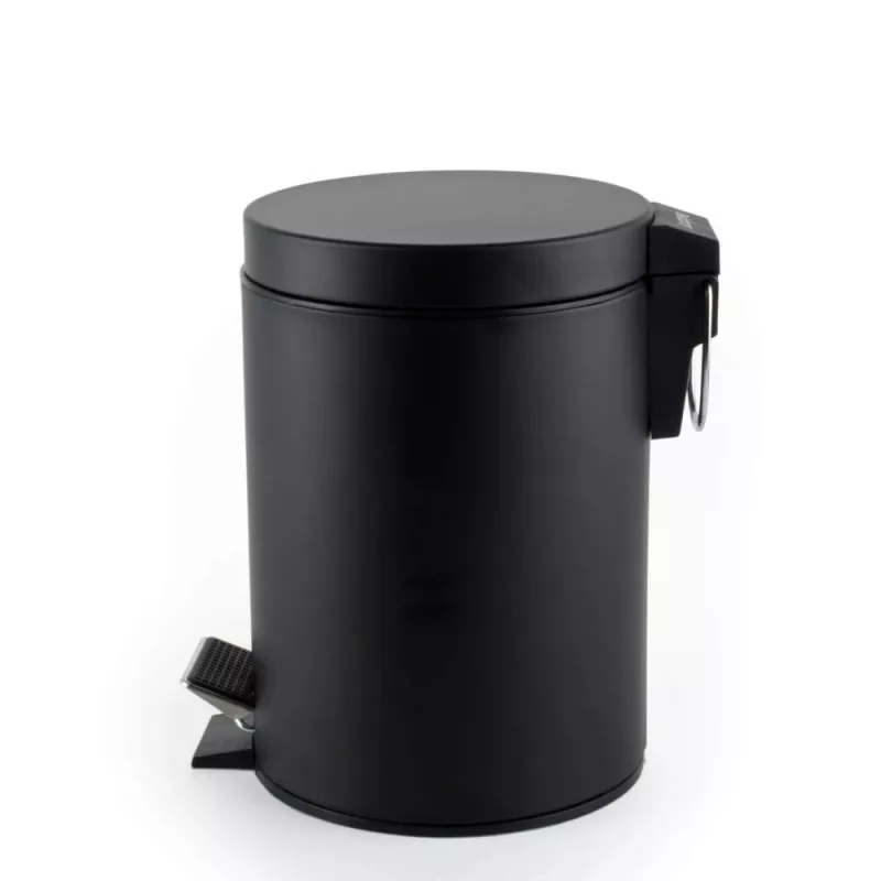 Beldray LA038098BPEU7 3 litran Soft-Close pyöreä poljinroskis, musta