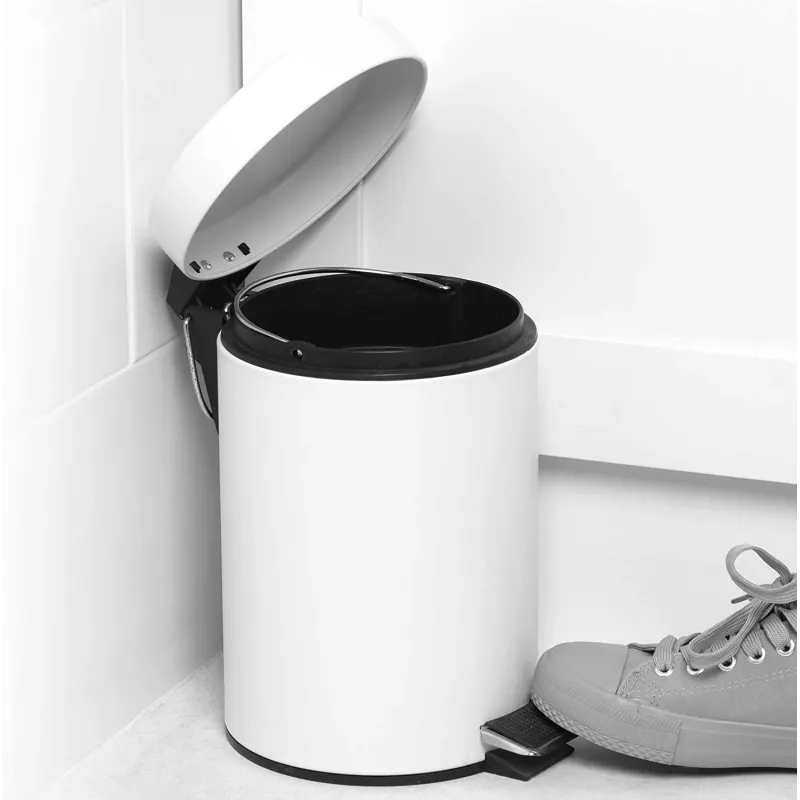 Beldray LA038098WHT2FPEU7 3 litran Soft-Close poljinroskis, valkoinen