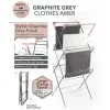 Beldray LA072498GRYNFEU7 Elegant 3-tasoinen pyykkiteline, grafiitinharmaa