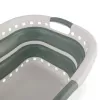 Beldray LA072979GRNFEU7 37 L taitettava Hip Hugger pyykkikori - vihreä