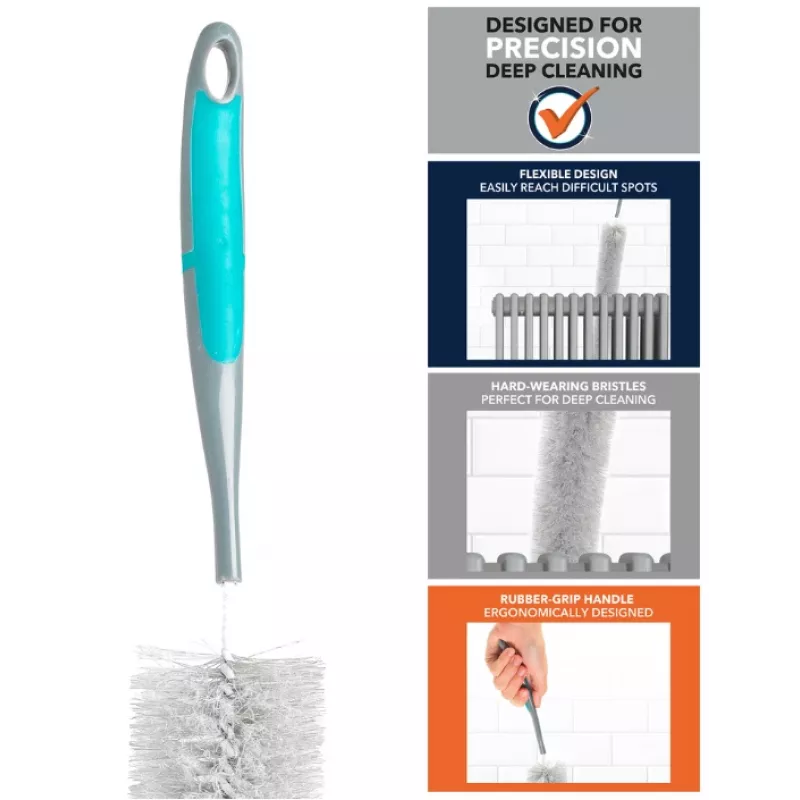 Beldray LA077653FEU7 Deep Clean pattereiden harja – harmaa/musta, 75 cm