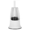 Beldray LA084538PUFFEU7X Antibac silikoninen wc-harja ja teline, violetti