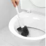 Beldray LA084538PUFFEU7X Antibac silikoninen wc-harja ja teline, violetti