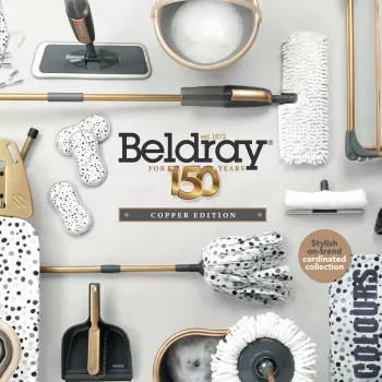 Beldray LA089397GRYEU7 150 Years 3-tasoinen pyykkiteline harmaa ja kupari