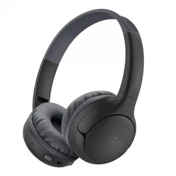 Belkin Soundform Mini 2 langattomat on-ear-kuulokkeet lapsille, musta