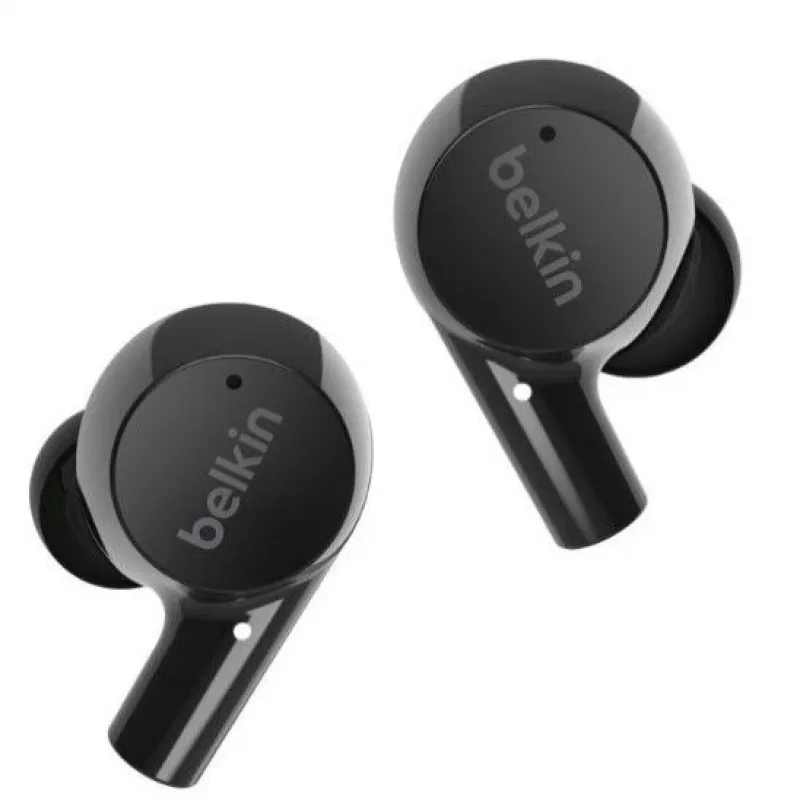 Belkin SoundForm Rise täyslangattomat nappikuulokkeet mikrofonilla, Bluetooth 5.2, IPX5, musta