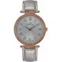 BELLEVUE Woman B40 (36mm) kvartsikello analoginen hopea ruostumaton teräs-mesh