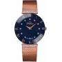 BELLEVUE naisten kello F107 (33 mm) - ruostumaton teräs - hopea