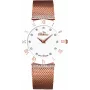 BELLEVUE naisten kello F119 (33 mm) hopea ruostumaton teräs mesh