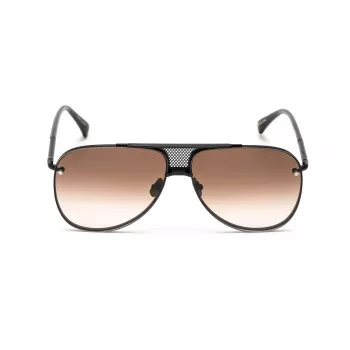 Belstaff Beckinton miesten aurinkolasit - musta asetaattikehys, harmaat linssit, 61/12/145 mm, UV400