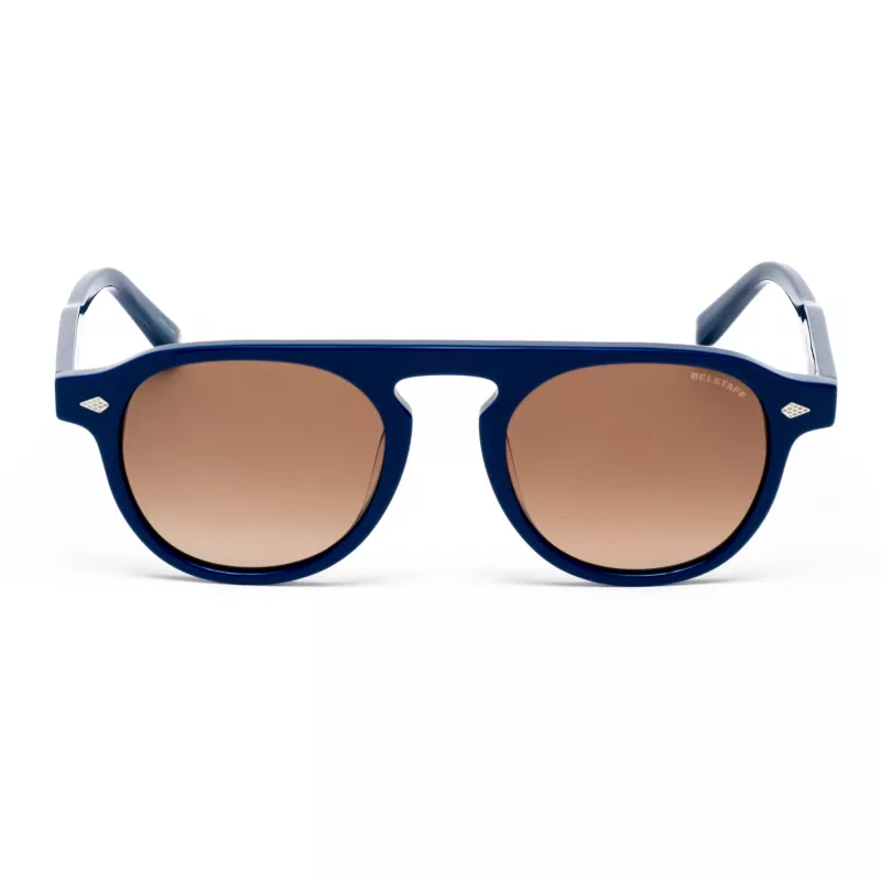 BELSTAFF LARSSON-AZUL unisex aurinkolasit sininen kehys harmaat linssit 49/21/145 mm UV400