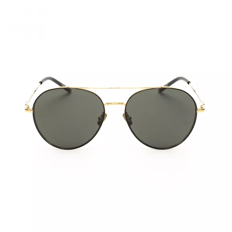 Belstaff Magnumdoradon unisex-aurinkolasit - 58/17/145 mm - musta kehys harmaat linssit
