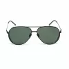 BELSTAFF MAN ARCHER-NEGRO aurinkolasit (61/14/145 mm) - mustat kehykset, savunharmaat linssit