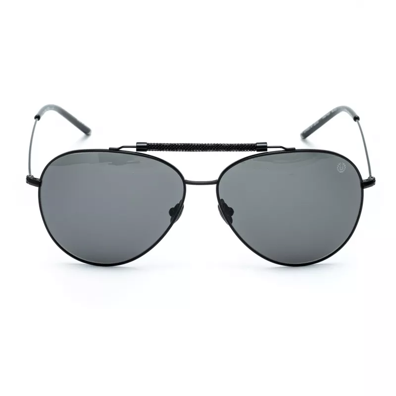 BELSTAFF MAN PANTHER-NEGRO aurinkolasit - musta kehys, harmaat linssit, 61/13/145 mm