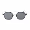 BELSTAFF MERRICK-S137 unisex-aurinkolasit - musta asetaattikehys, harmaat UV400-linssit 47/23/143 mm