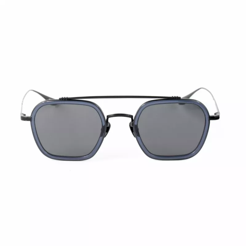 BELSTAFF MERRICK-S137 unisex-aurinkolasit - musta asetaattikehys, harmaat UV400-linssit 47/23/143 mm