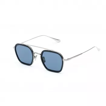 BELSTAFF MERRICKAZULW miesten aurinkolasit - neliömäinen asetaattikehys UV400-suojalla (47/23/143 mm)