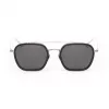 BELSTAFF MERRICKIIGRIS miesten kulmikkaat asetaatti-aurinkolasit 54/23/143 mm harmaa