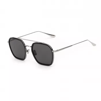 BELSTAFF MERRICKIIGRIS miesten kulmikkaat asetaatti-aurinkolasit 54/23/143 mm harmaa