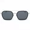 Belstaff Merrikiigris miesten aurinkolasit - harmaa asetaattikehys ja harmaat polykarbonaattilinssit - 52/17/140 mm
