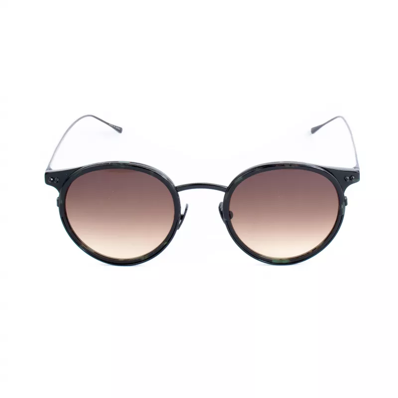 Belstaff Parkgate-S123 unisex-aurinkolasit - musta kehys, harmaat linssit, 48/21/145 mm
