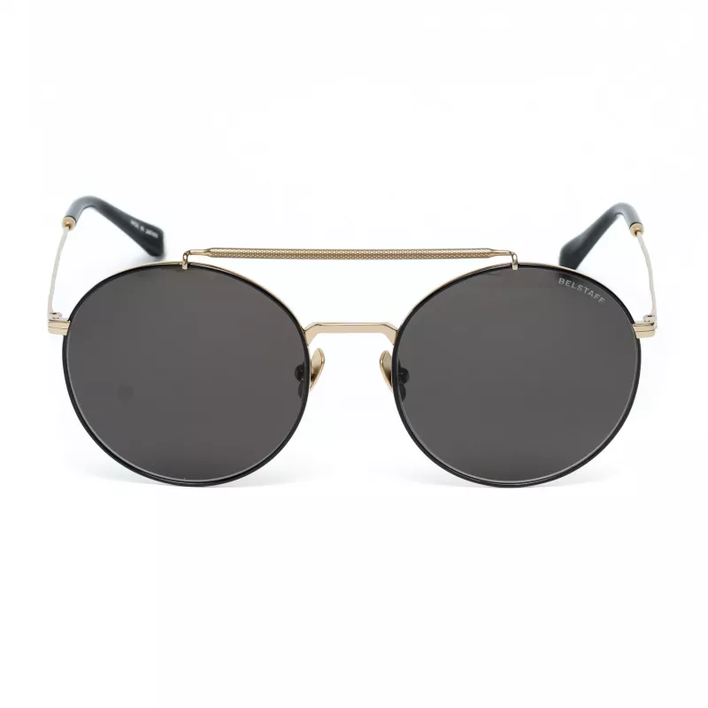 Belstaff Staham Dorado miesten aurinkolasit - pilot square asetaattikehykset UV400 harmaa linssi 54 mm