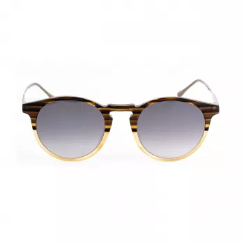 BELSTAFF unisex Brooklands032 aurinkolasit - musta kehys, harmaat linssit 48/23/148 mm