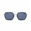 BELSTAFF unisex Merrikii Azul -aurinkolasit - sininen kehys harmaat linssit 57 mm