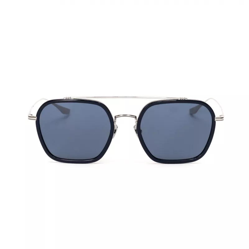 BELSTAFF unisex Merrikii Azul -aurinkolasit - sininen kehys harmaat linssit 57 mm