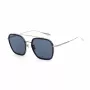 BELSTAFF unisex Merrikii Azul -aurinkolasit - sininen kehys harmaat linssit 57 mm