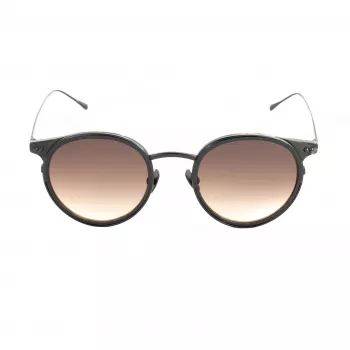 BELSTAFF unisex Parkgate-S120 aurinkolasit - musta asetaattikehys, harmaat polykarbonaattilinssit, UV400-suoja, 48/21/145 mm