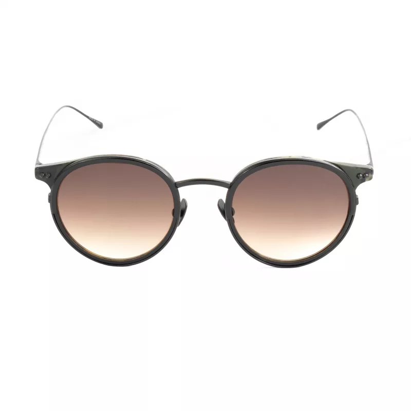 BELSTAFF unisex Parkgate-S120 aurinkolasit - musta asetaattikehys, harmaat polykarbonaattilinssit, UV400-suoja, 48/21/145 mm