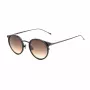 BELSTAFF unisex Parkgate-S120 aurinkolasit - musta asetaattikehys, harmaat polykarbonaattilinssit, UV400-suoja, 48/21/145 mm