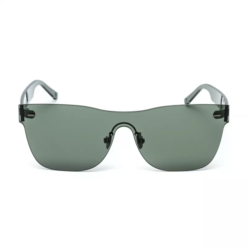 BELSTAFF naisten FLASH-VERDE oversize-shield-aurinkolasit - vihreä asetaattikehys, harmaat peilatut linssit, UV400
