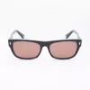 BELSTAFF naisten aurinkolasit Hudson-S185 - musta kehys, harmaat linssit, 54 mm