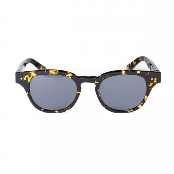 BELSTAFF naisten Marshall S064 aurinkolasit - musta asetaattikehys, harmaa polykarbonaattilinssi, 47/21/148 mm