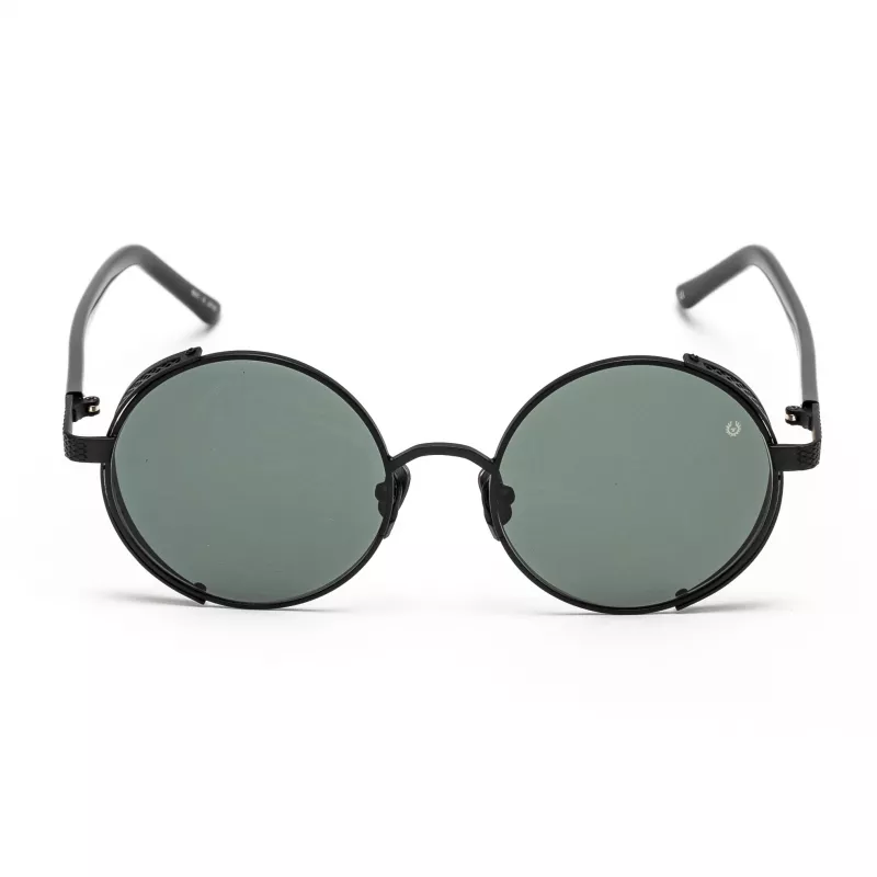 BELSTAFF Women Trophy II aurinkolasit - musta asetaattikehys, harmaat linssit, 53 mm