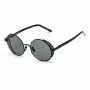 BELSTAFF Women Trophy II aurinkolasit - musta asetaattikehys, harmaat linssit, 53 mm